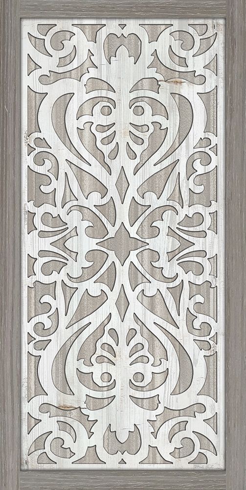 Geo Greige Deco Panel 3 art print by Cindy Jacobs for $57.95 CAD