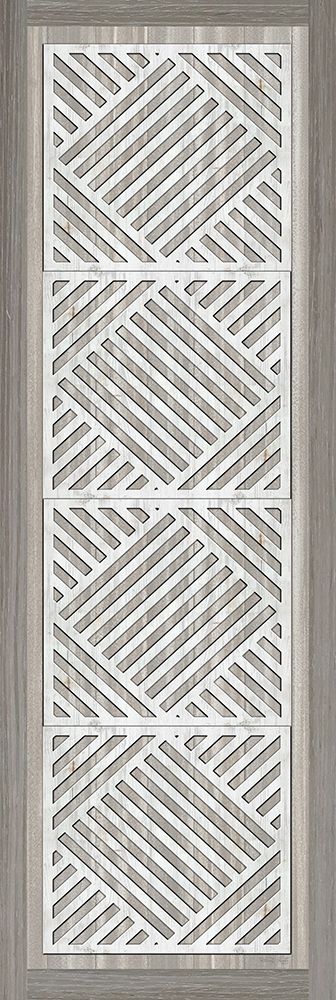 Geo Greige Deco Panel 5 art print by Cindy Jacobs for $57.95 CAD