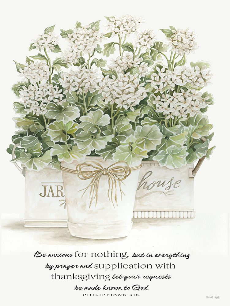 Be Anxious for Nothing art print by Cindy Jacobs for $57.95 CAD