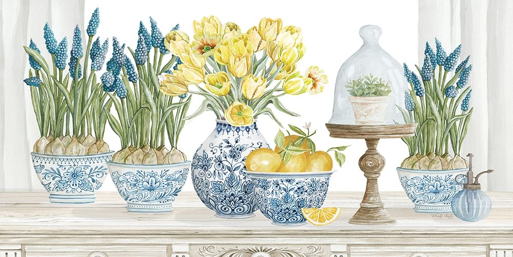 Spring Blooms art print by Cindy Jacobs for $57.95 CAD