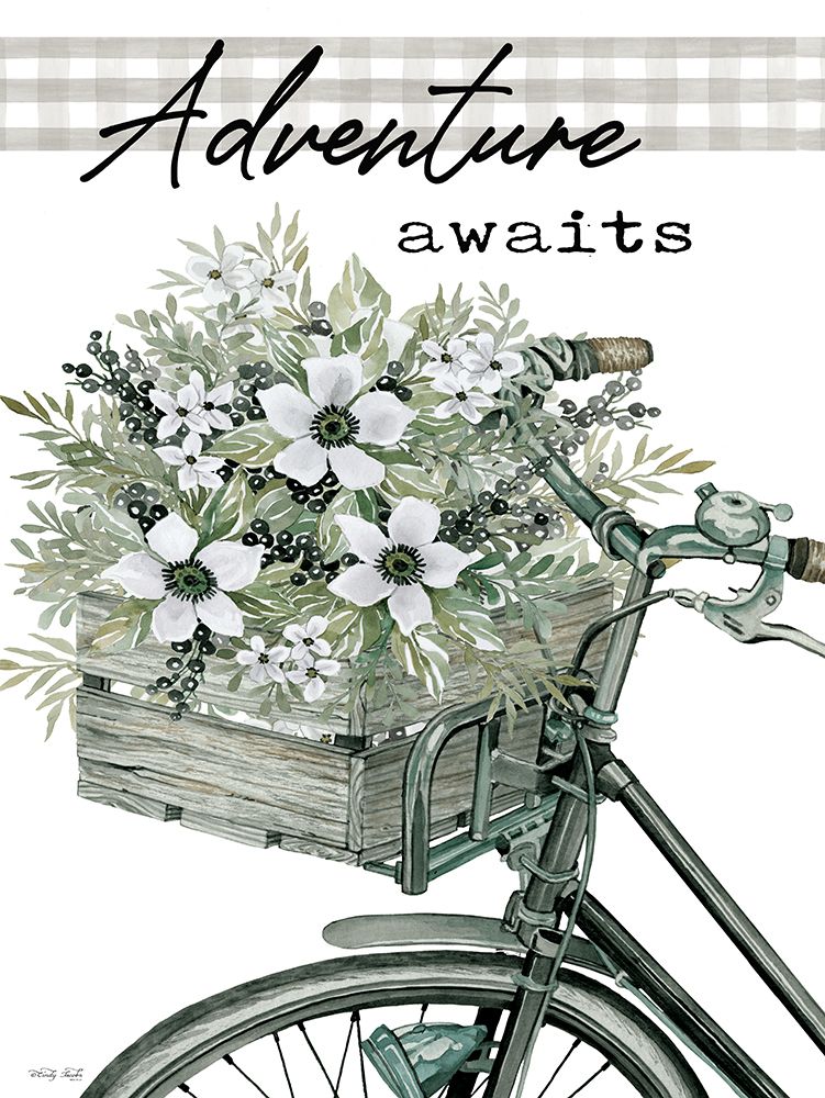 Adventure Awaits art print by Cindy Jacobs for $57.95 CAD
