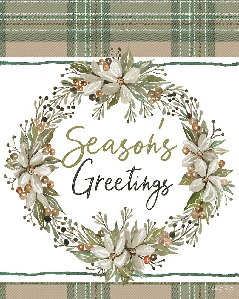 Seasons Greetings art print by Cindy Jacobs for $57.95 CAD