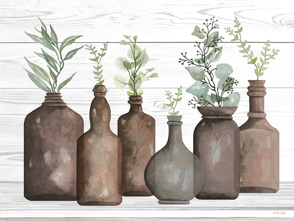 Cappuccino Bottles I art print by Cindy Jacobs for $57.95 CAD