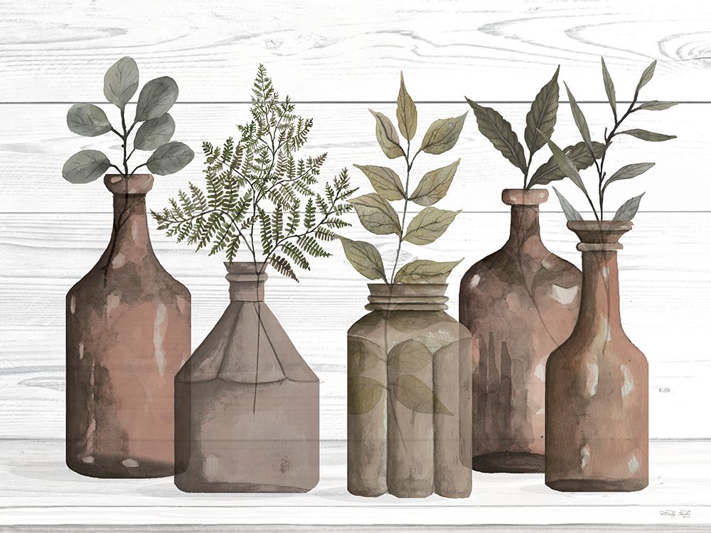Cappuccino Bottles II art print by Cindy Jacobs for $57.95 CAD