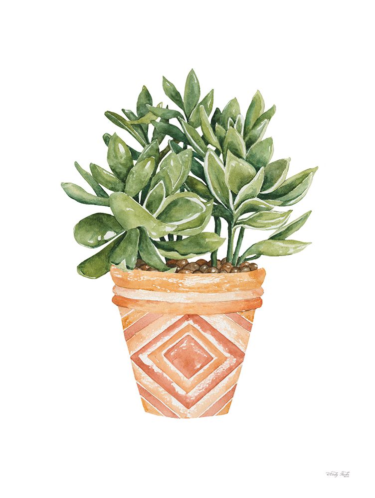 Aztec Pot I art print by Cindy Jacobs for $57.95 CAD