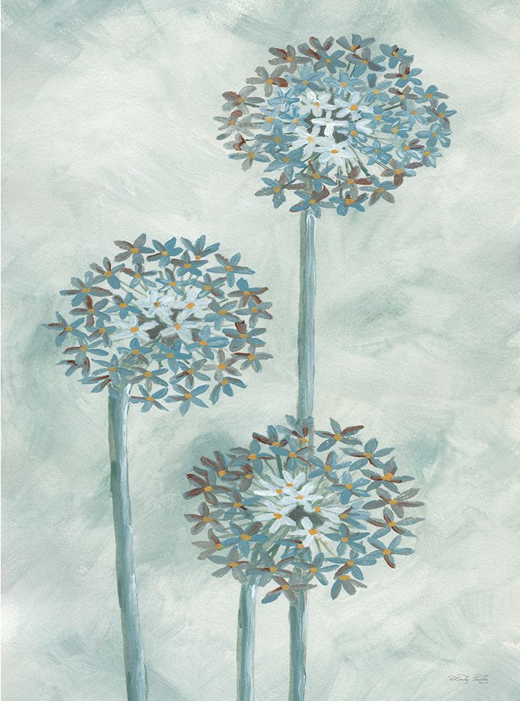 Allium IV art print by Cindy Jacobs for $57.95 CAD
