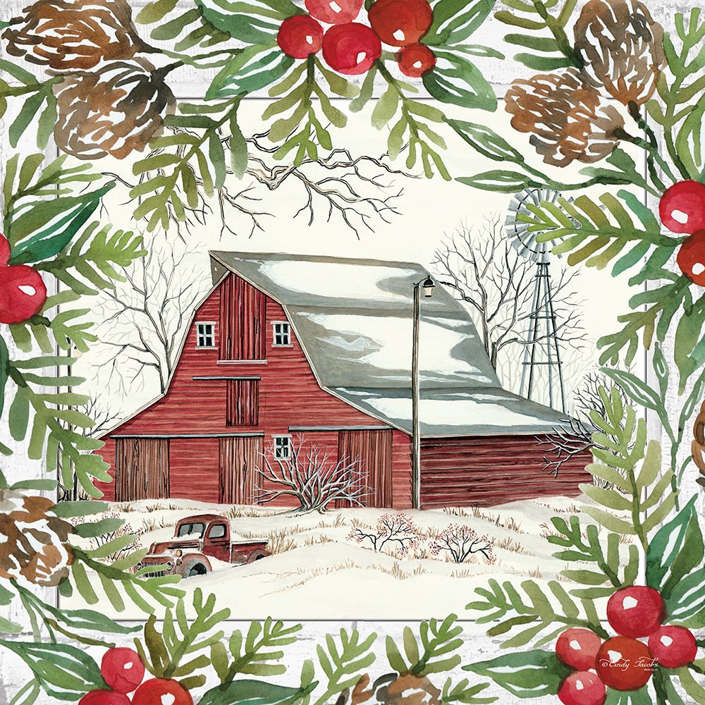 Winter Window I art print by Cindy Jacobs for $57.95 CAD