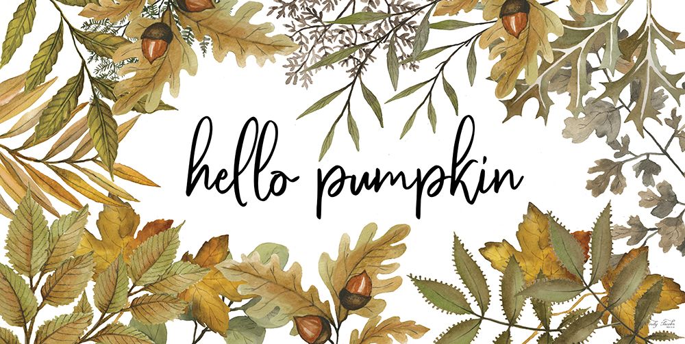 Hello Pumpkin art print by Cindy Jacobs for $57.95 CAD