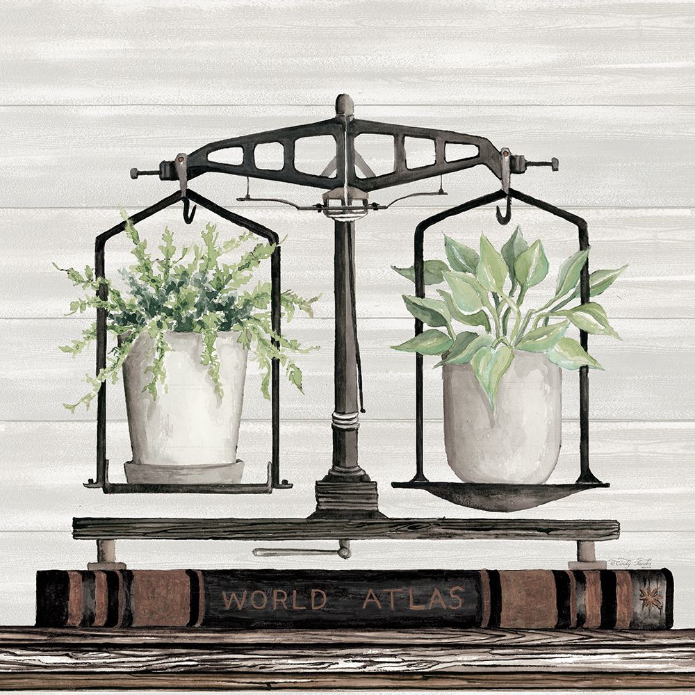 Balanced Plant Life art print by Cindy Jacobs for $57.95 CAD