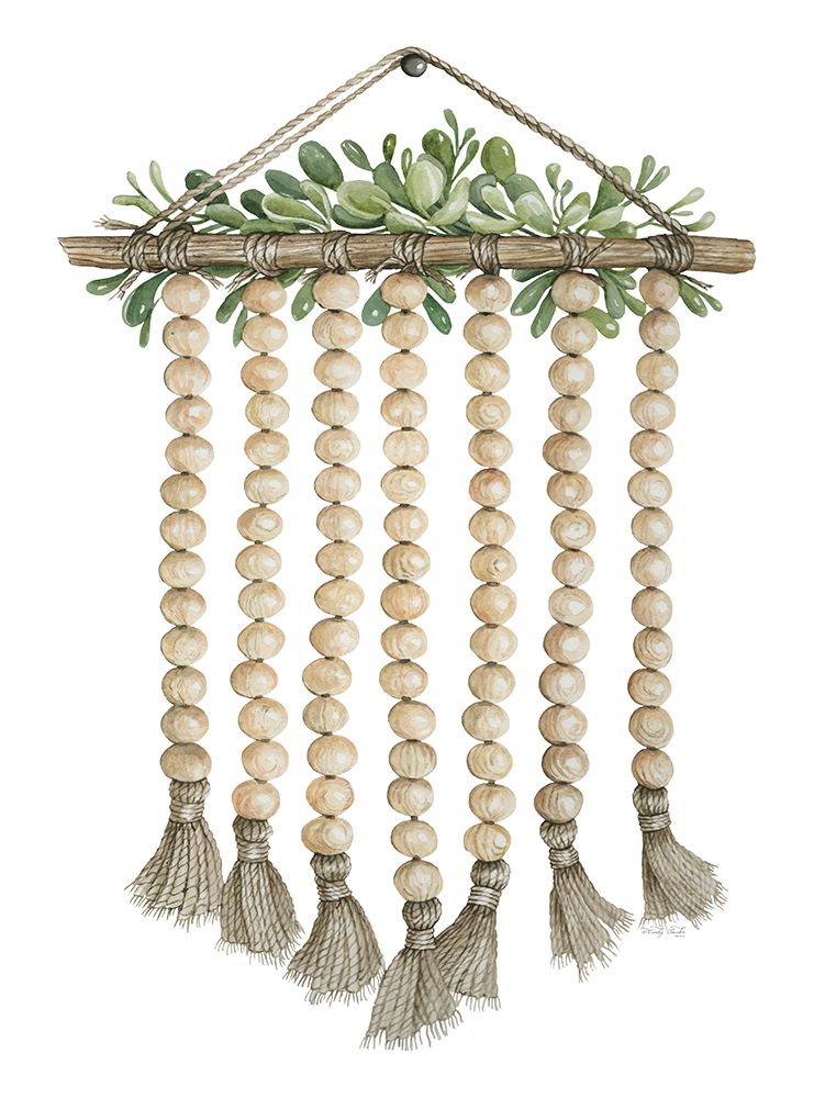 Beaded Wall Hanging art print by Cindy Jacobs for $57.95 CAD