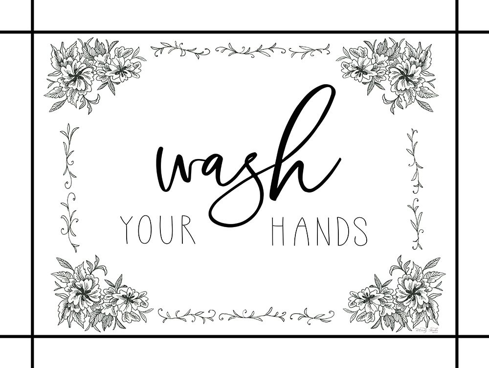 Wash Your Hands art print by Cindy Jacobs for $57.95 CAD