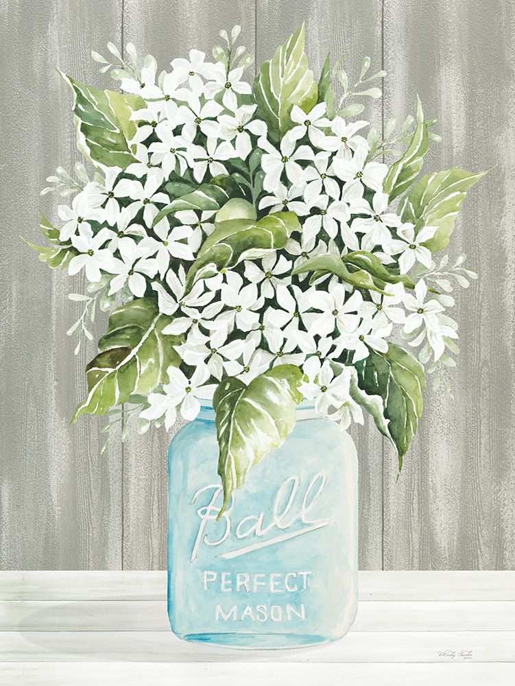 Country Floral Gathering art print by Cindy Jacobs for $57.95 CAD