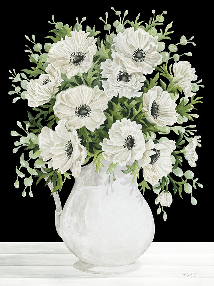Pitcher in Bloom II art print by Cindy Jacobs for $57.95 CAD