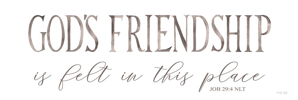 Gods Friendship art print by Cindy Jacobs for $57.95 CAD