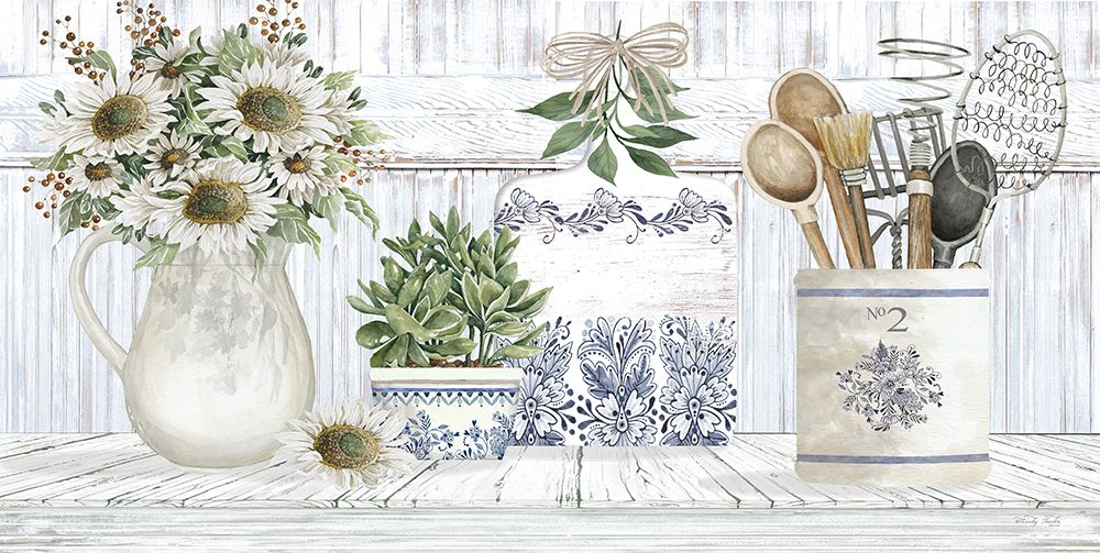 Country Cupboard I art print by Cindy Jacobs for $57.95 CAD
