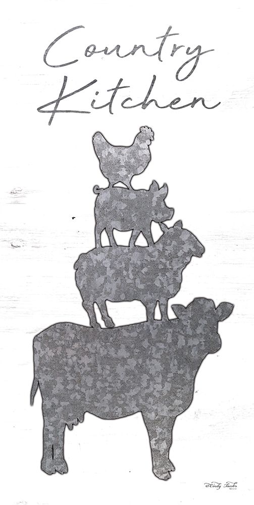 Country Kitchen Farm Animals art print by Cindy Jacobs for $57.95 CAD