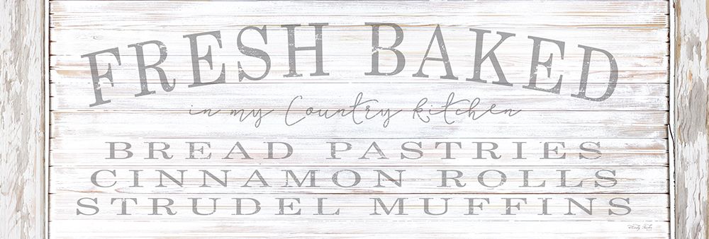 Fresh Baked Sign art print by Cindy Jacobs for $57.95 CAD
