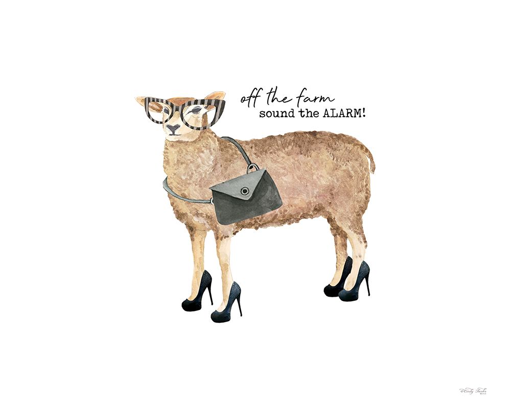 Off the Farm, Sound the Alarm! art print by Cindy Jacobs for $57.95 CAD