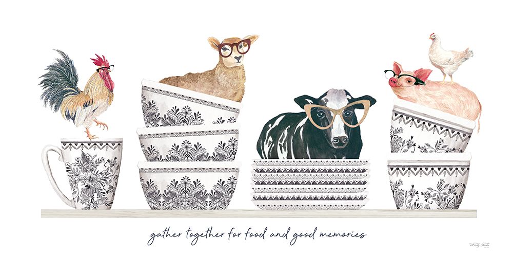 Gather Together art print by Cindy Jacobs for $57.95 CAD
