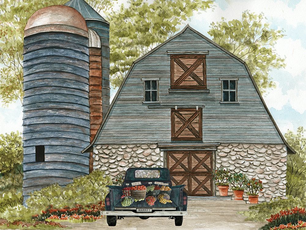 At Summers End art print by Cindy Jacobs for $57.95 CAD
