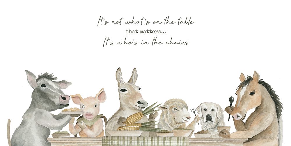 Its Who Is in the Chairs art print by Cindy Jacobs for $57.95 CAD