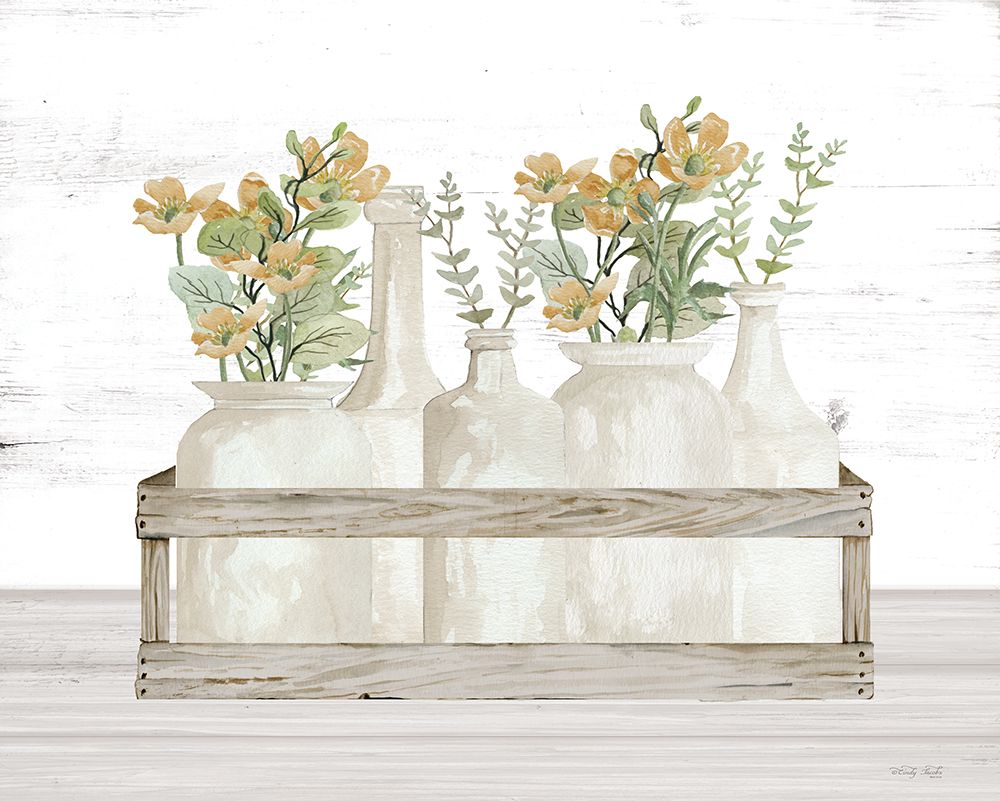 Flower Crate II art print by Cindy Jacobs for $57.95 CAD