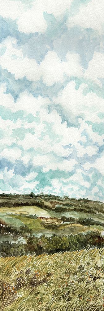 Hillside Landscape I art print by Cindy Jacobs for $57.95 CAD
