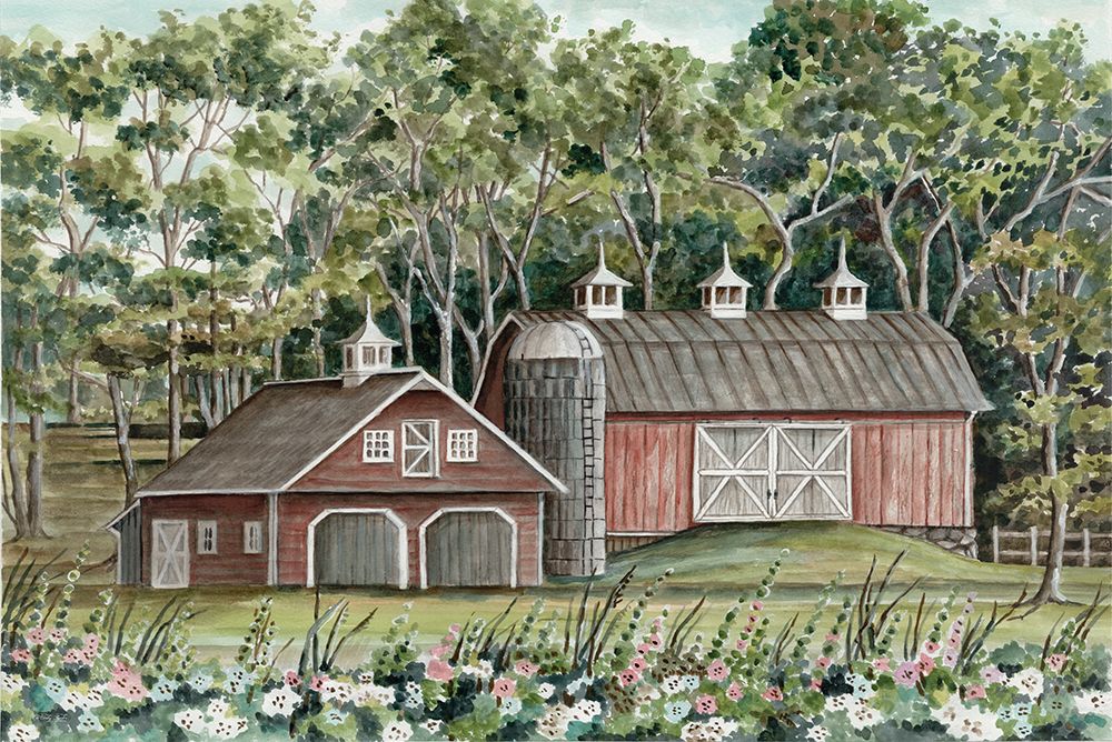 Country Quiet art print by Cindy Jacobs for $57.95 CAD