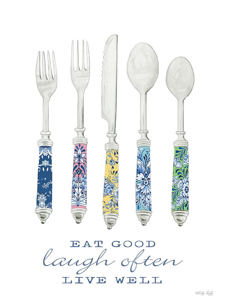 Eat Good art print by Cindy Jacobs for $57.95 CAD