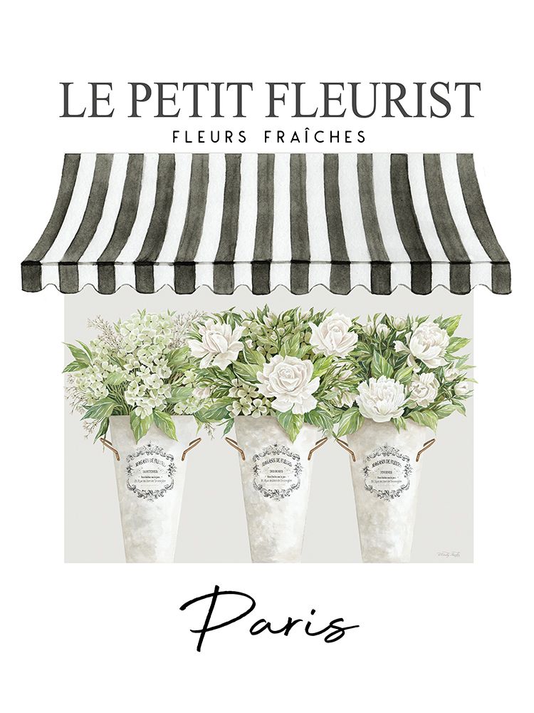 Le Petit Fleurist art print by Cindy Jacobs for $57.95 CAD