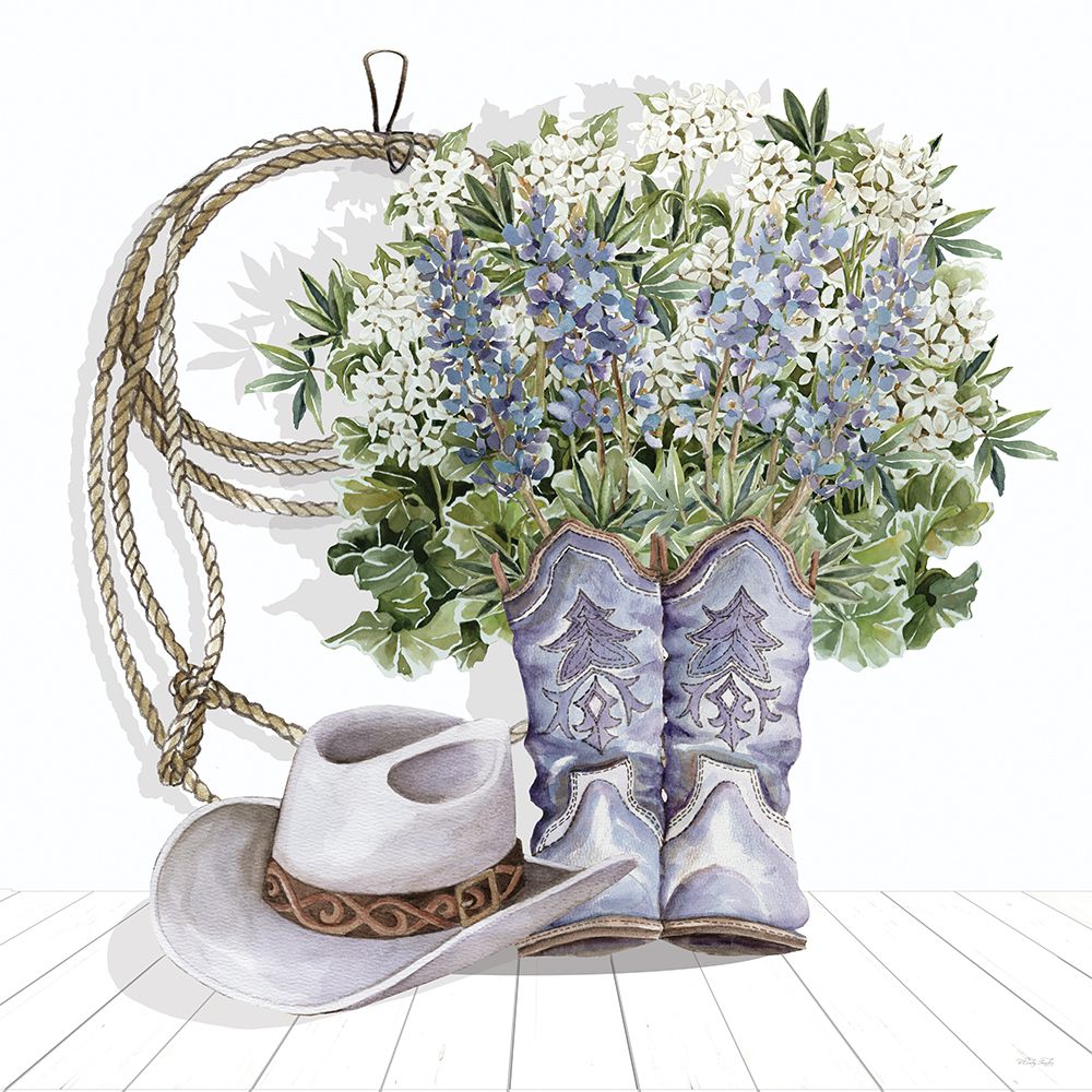 Lavender Rodeo art print by Cindy Jacobs for $57.95 CAD