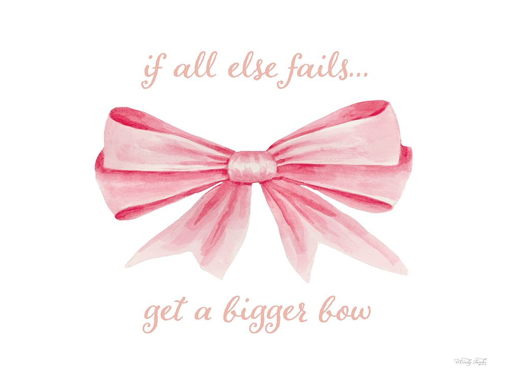Bow Collection - Get a Bigger Bow art print by Cindy Jacobs for $57.95 CAD