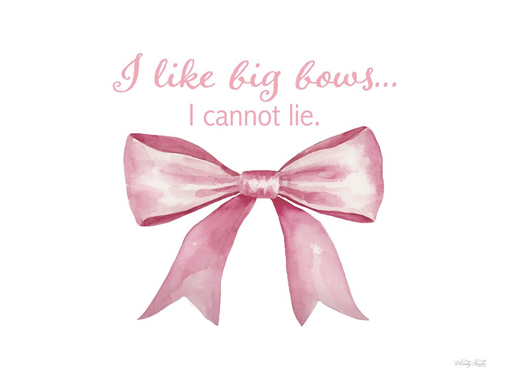 Bow Collection - I Like Big Bows art print by Cindy Jacobs for $57.95 CAD
