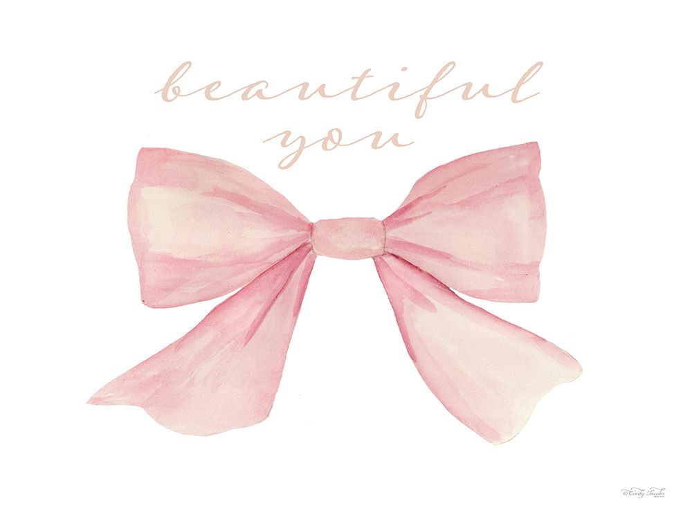 Bow Collection - Beautiful You art print by Cindy Jacobs for $57.95 CAD