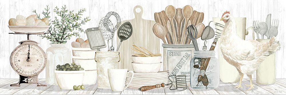 Country Kitchen Charm art print by Cindy Jacobs for $57.95 CAD