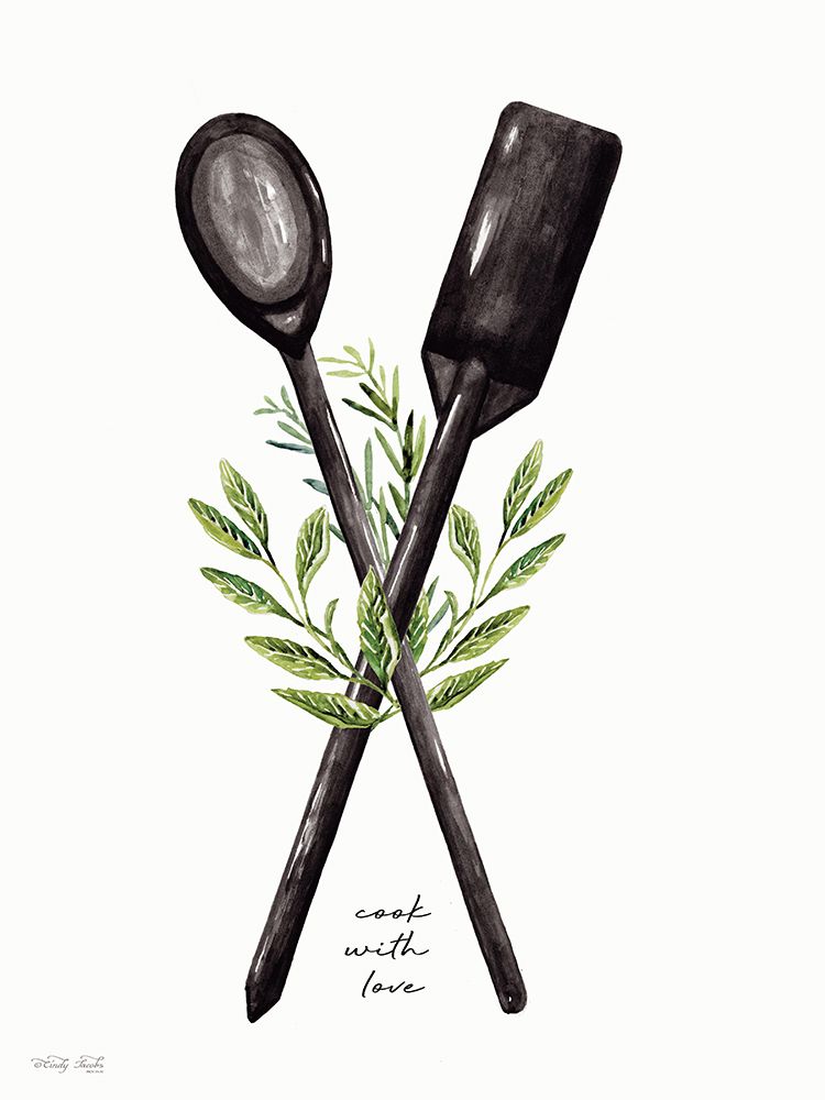 Cook with Love art print by Cindy Jacobs for $57.95 CAD