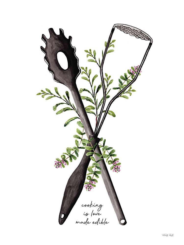 Cooking Is Love Made Edible art print by Cindy Jacobs for $57.95 CAD