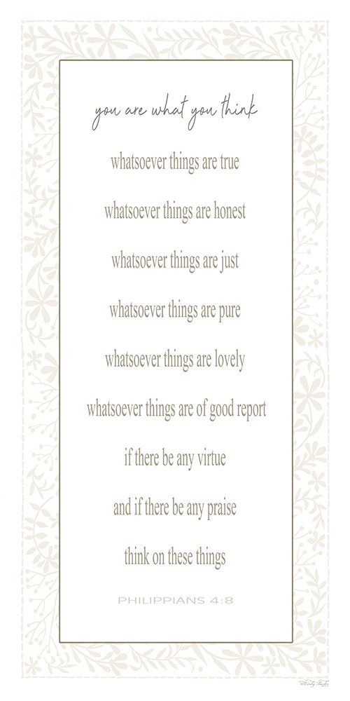 You Are What You Think art print by Cindy Jacobs for $57.95 CAD