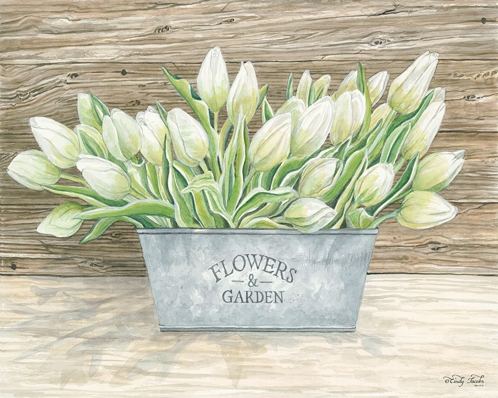 Flowers and Garden Tulips art print by Cindy Jacobs for $57.95 CAD