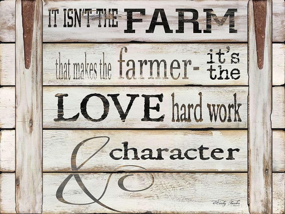 It Isnt the Farm art print by Cindy Jacobs for $57.95 CAD