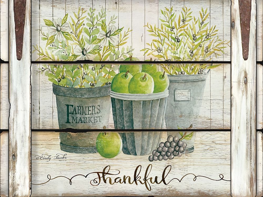 Eucalyptus - Thankful art print by Cindy Jacobs for $57.95 CAD