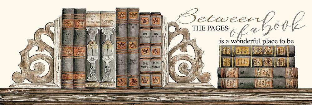 Between the Pages of a Book art print by Cindy Jacobs for $57.95 CAD