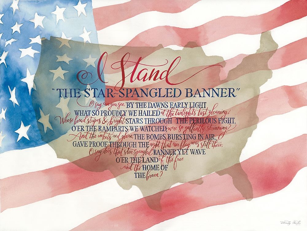 I Stand art print by Cindy Jacobs for $57.95 CAD