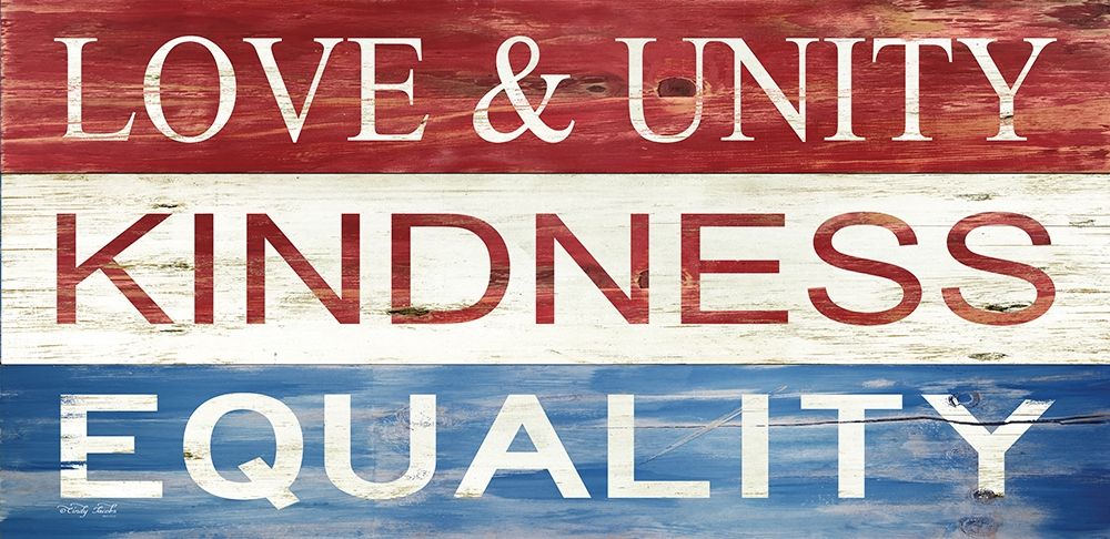 Love and Unity art print by Cindy Jacobs for $57.95 CAD