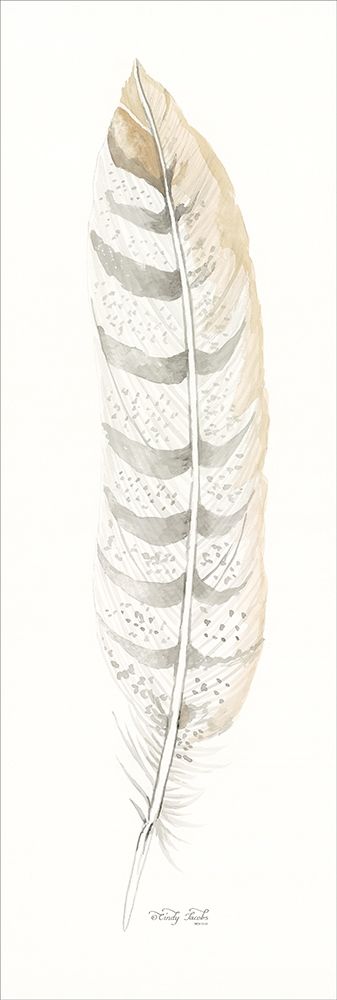 Tonal Feather II art print by Cindy Jacobs for $57.95 CAD