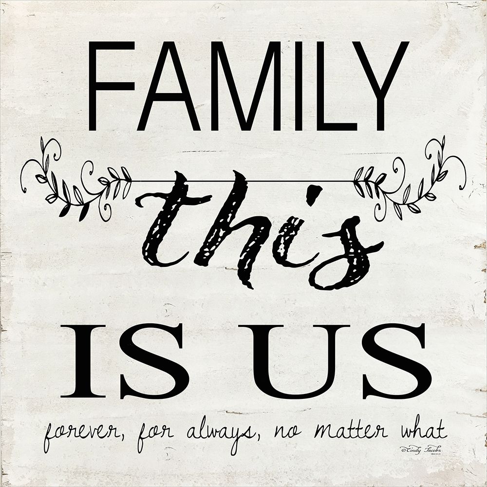 Family - This is Us art print by Cindy Jacobs for $57.95 CAD
