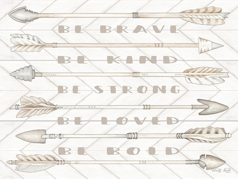 Arrow Sentiments art print by Cindy Jacobs for $57.95 CAD