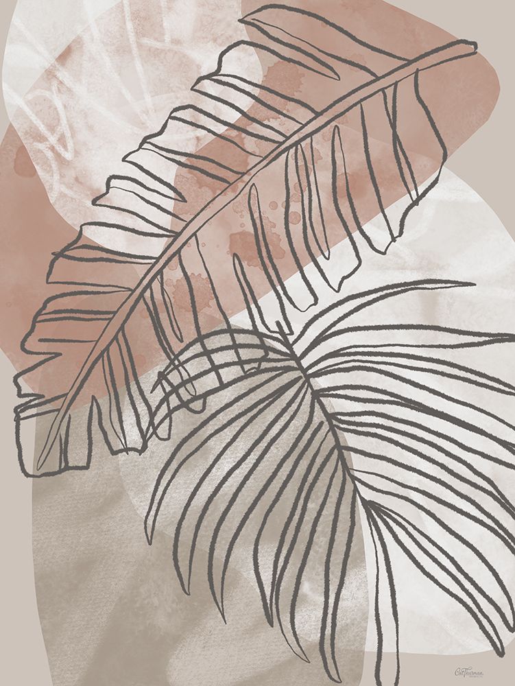 Layered Leaves 1 art print by Cat Thurman Designs for $57.95 CAD