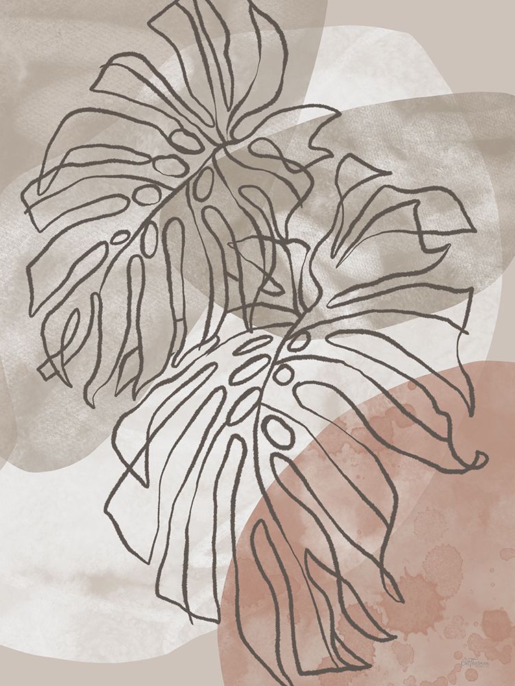 Layered Leaves 2 art print by Cat Thurman Designs for $57.95 CAD