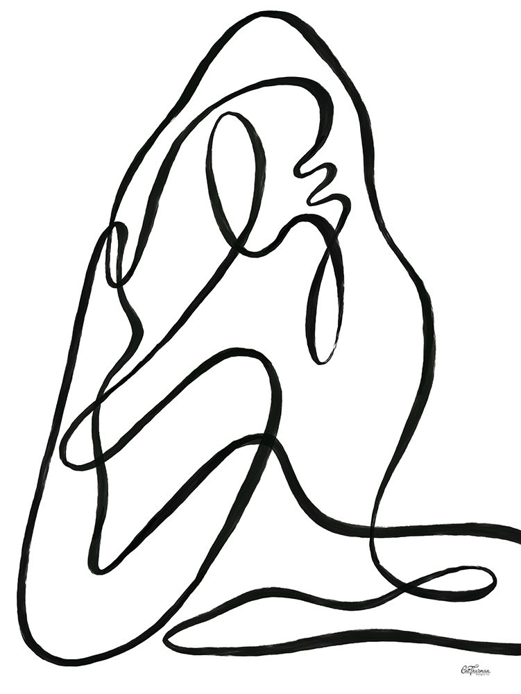 Yoga Pose art print by Cat Thurman Designs for $57.95 CAD